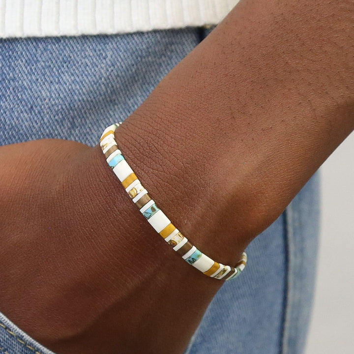 OUTER BANKS - Tila Bead Bracelet | Single