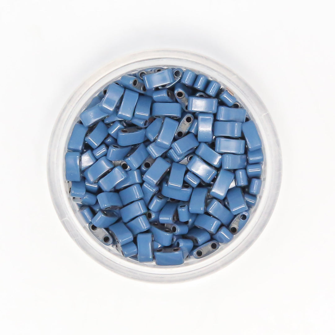 Paris Rain - Half Tile Beads - Mack & Rex