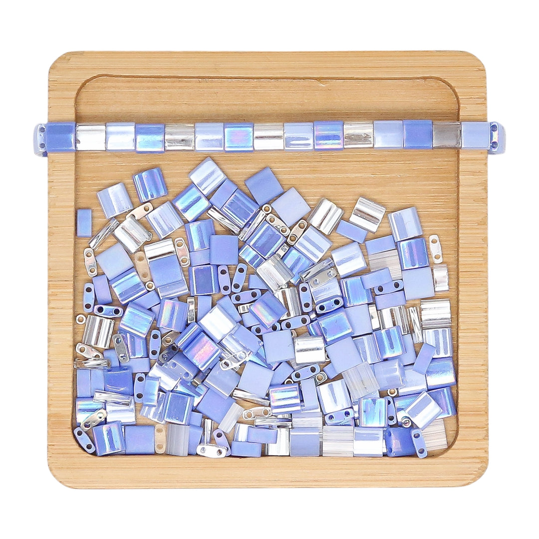 PERIWINKLE CASCADE - Tila Bead Mix