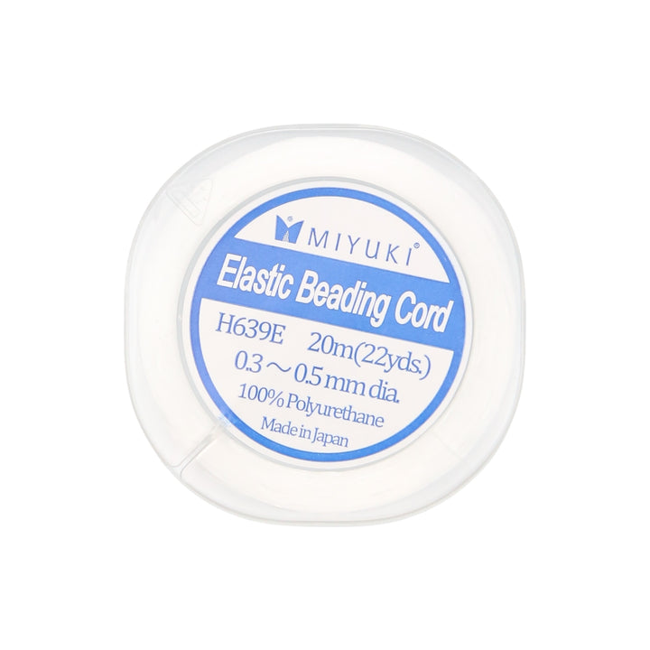 Miyuki Elastic Beading Cord .3-.5mm Elastic - 20 Meters