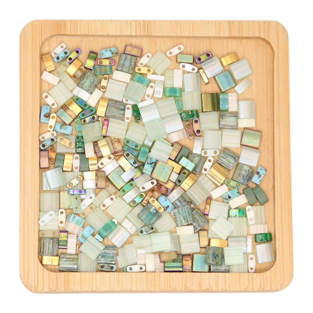 IRELAND - Green Bead Mix