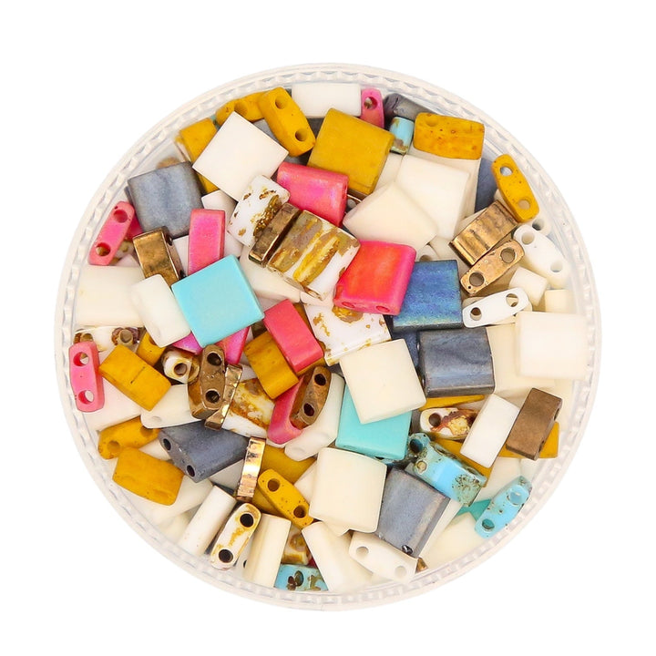 CAROLINA BEACHES - Multi-colored Tila Bead Mix
