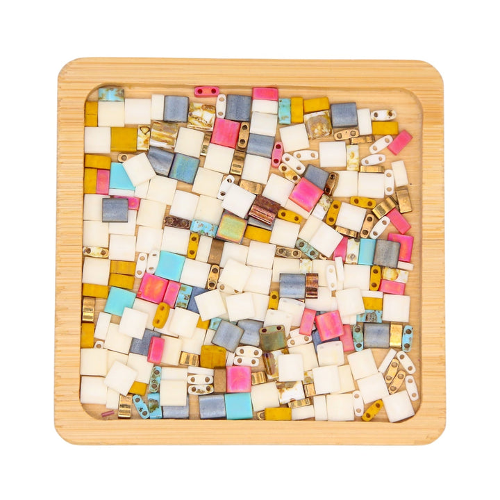 CAROLINA BEACHES - Multi-colored Tila Bead Mix