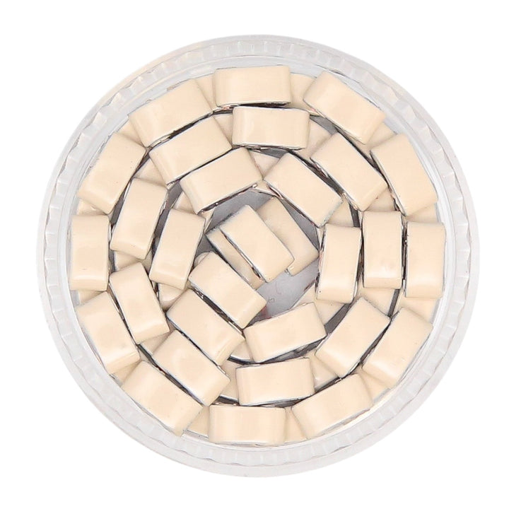 SWISS COFFEE - Half Tile Beads
