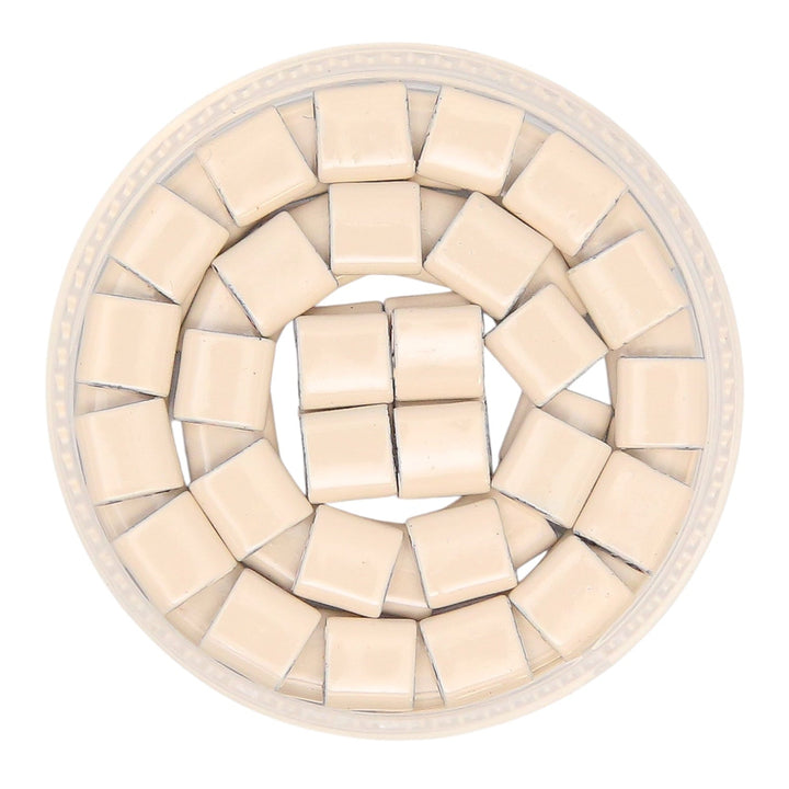 SWISS COFFEE - Half Tile Beads