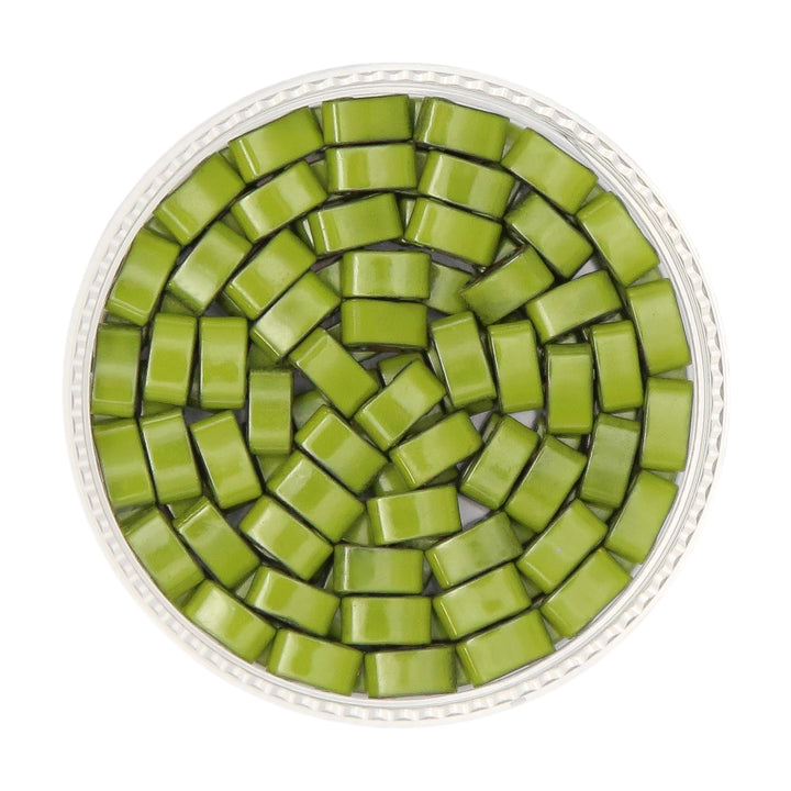 AVOCADO - Half Tile Beads
