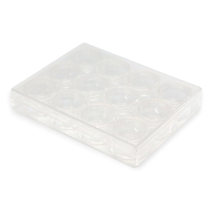 5ml Plastic Bead Containers in Case (12 pack)