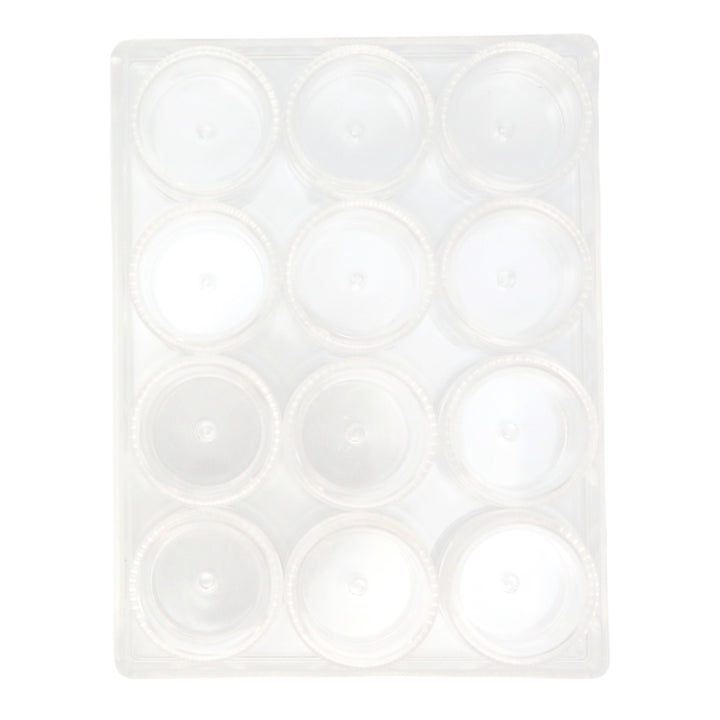 5ml Plastic Bead Containers in Case (12 pack)