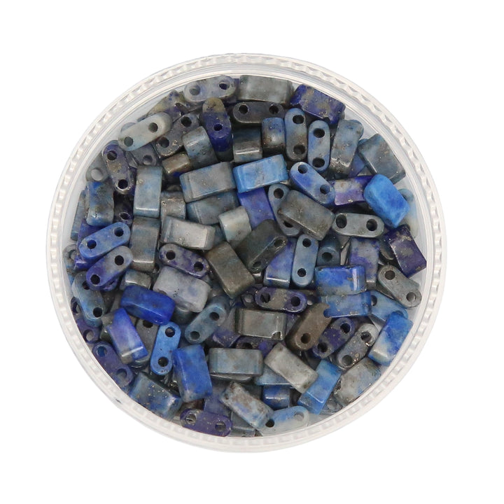 LAPIS - Whole Stone Tile Beads