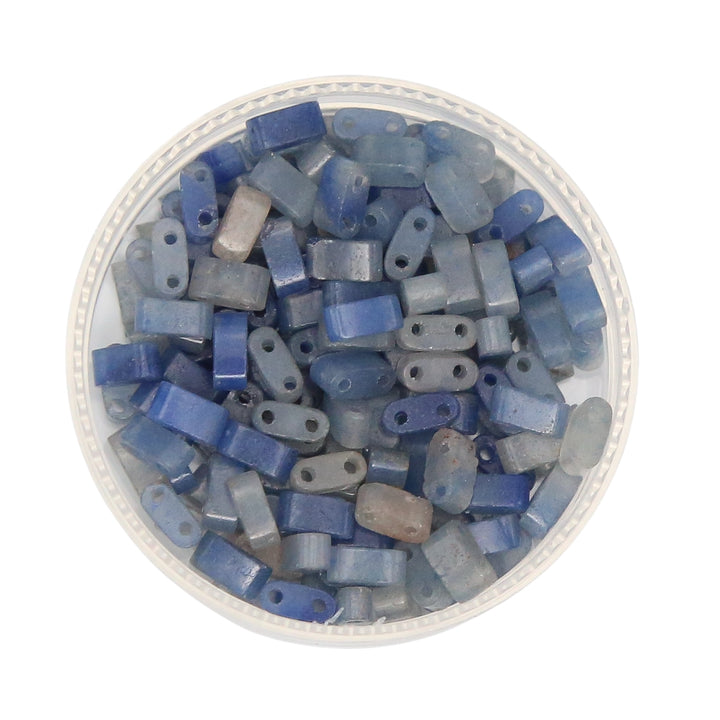 BLUE AVENTURINE - Whole Stone Tile Beads