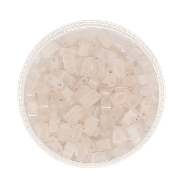 ROSE QUARTZ - Whole Stone Tile Beads