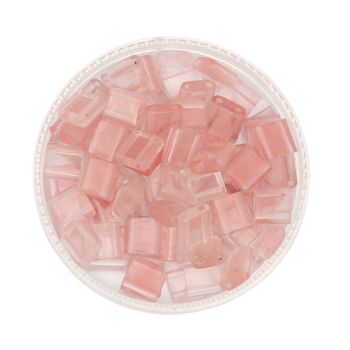 CHERRY QUARTZ - Whole Stone Tile Beads