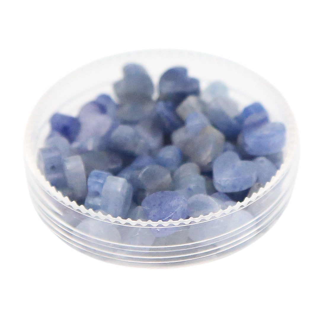 BLUE AVENTURINE - Stone Heart Beads