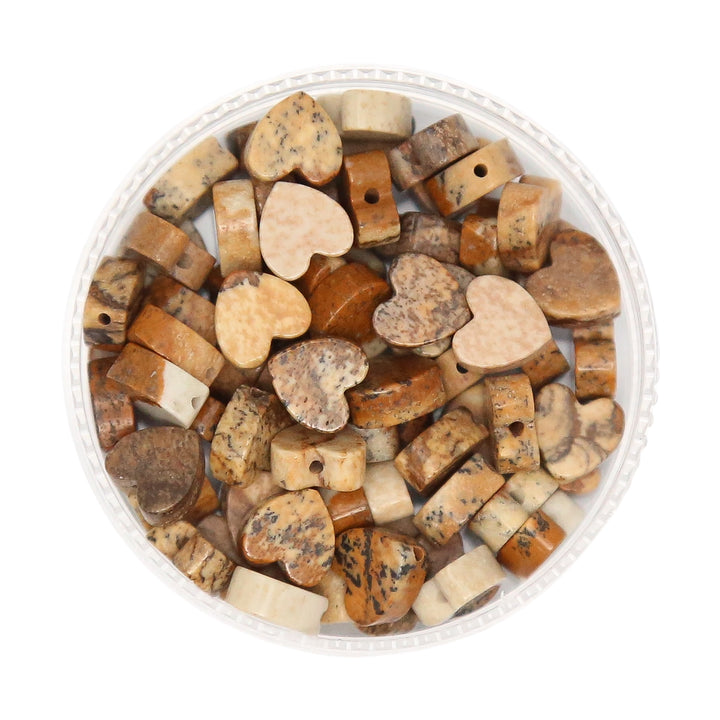 LANDSCAPE JASPER - Stone Heart Beads