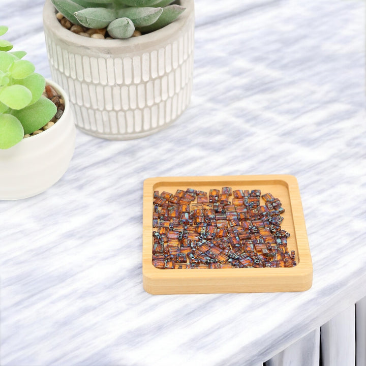 TIGER'S EYE PICASSO - 4502 - Multicolored Bead Mix