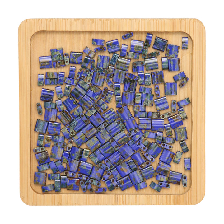 DENIM LAPIS PICASSO - 4518 - Blue Bead Mix