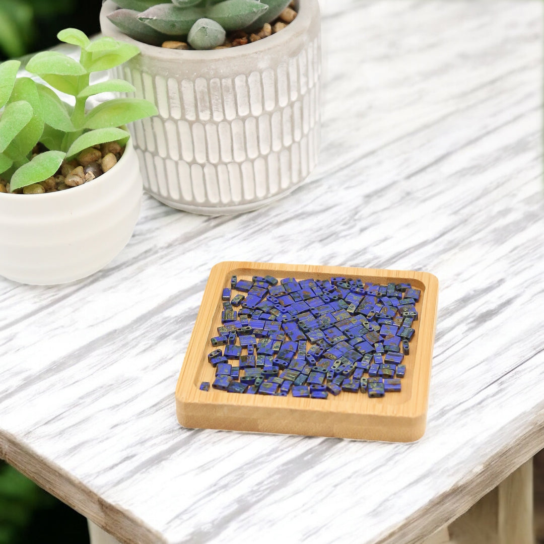DENIM LAPIS PICASSO - 4518 - Blue Bead Mix