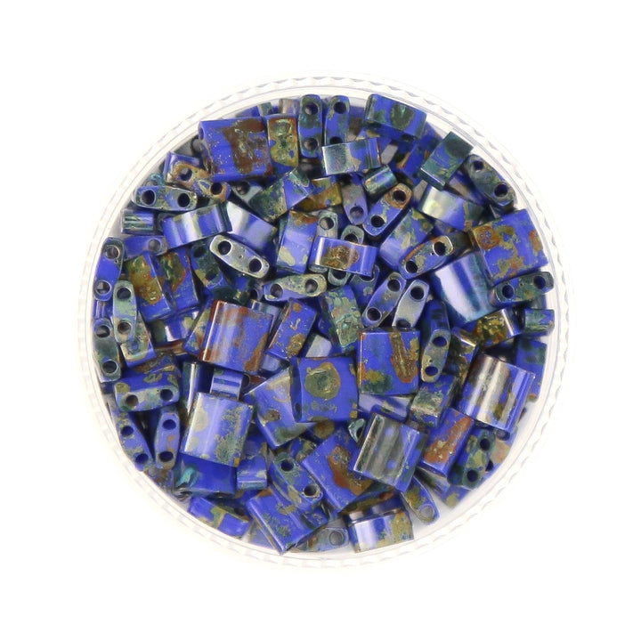 DENIM LAPIS PICASSO - 4518 - Blue Bead Mix