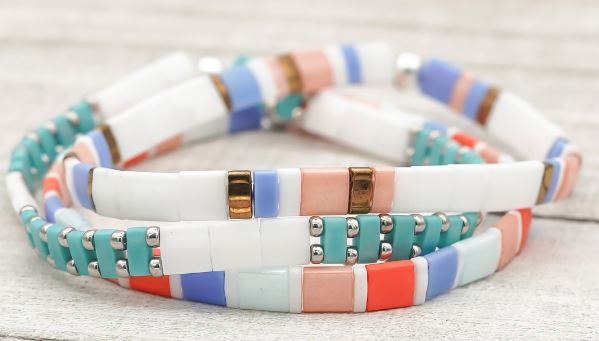 POOLSIDE - Tila Bead Bracelet | Single