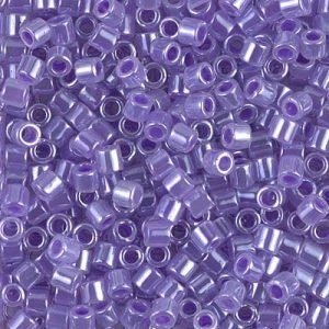 Purple Ceylon 8/0 Delica, DBL-0249