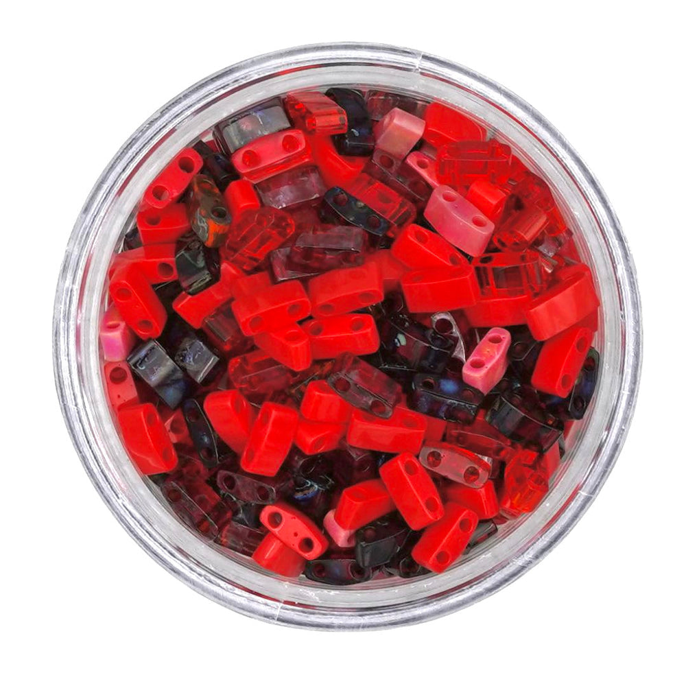 RED HOT - Tila Bead Mix - Mack & Rex