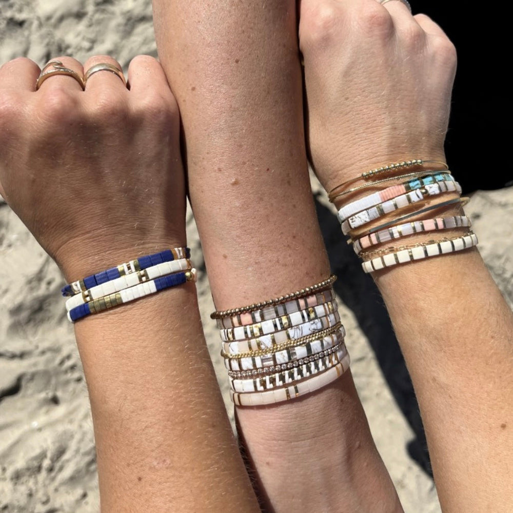 ROYALTY - Tila Bead Bracelets Stack - Mack & Rex