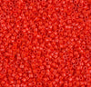 Red Delica 11/0 || DB-0727 | Opaque Light Red Delica Beads, 11-0 delica beads || DB0727 | 11/0 Seed Beads