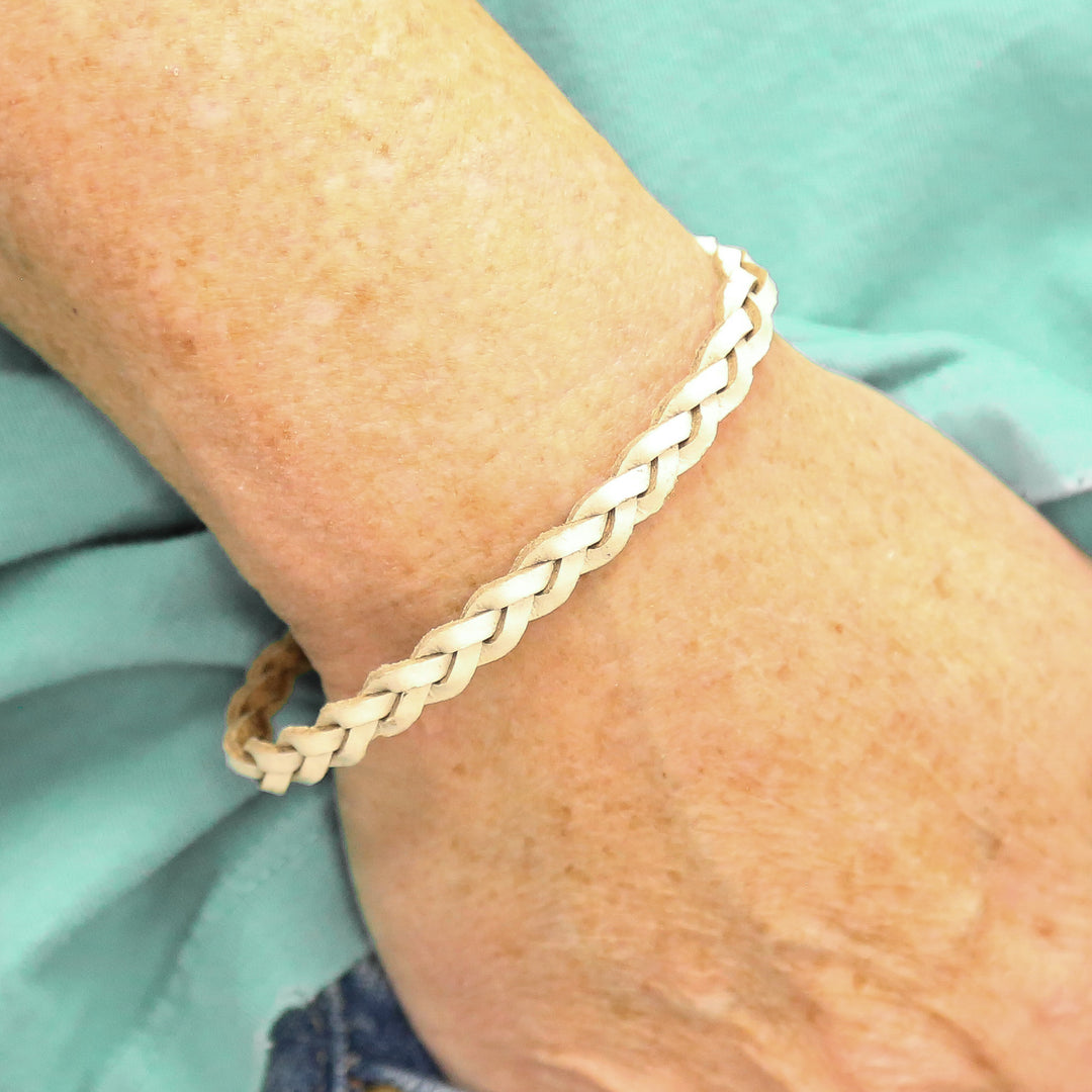 RUGGED - Adjustable Leather Accent Bracelets