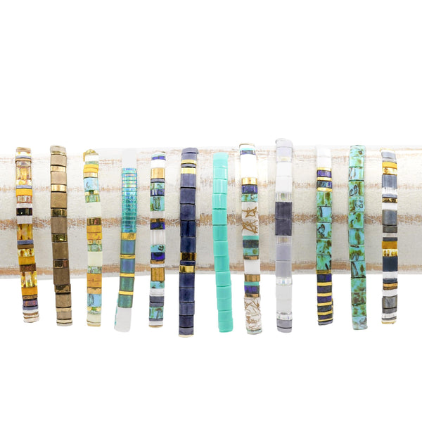 SHORELINE - Tila Bead Bracelets - Mack & Rex