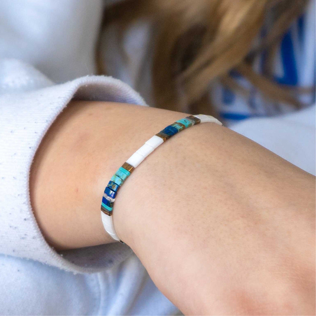 SHORES OF MAINE - Tila Bead Bracelet | Single - Mack & Rex