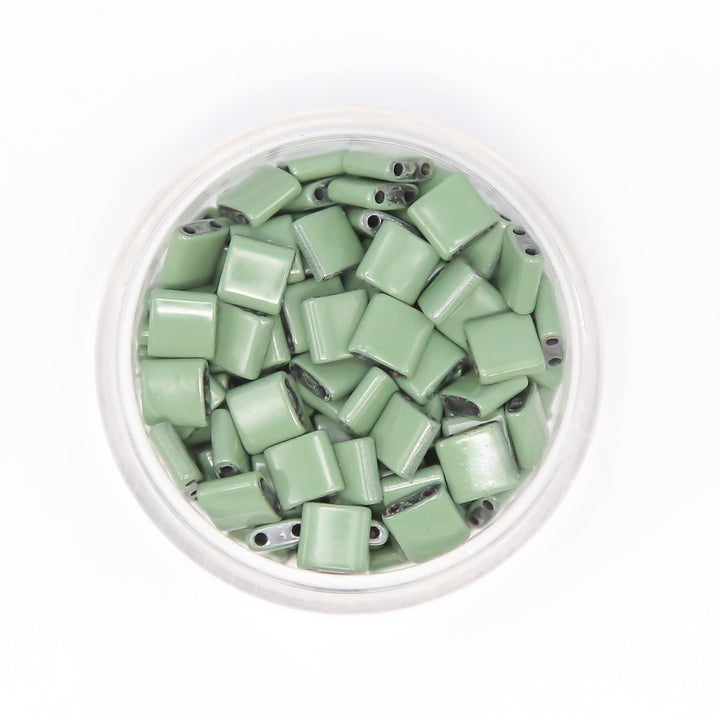 Sage - Half Tile Beads - Mack & Rex