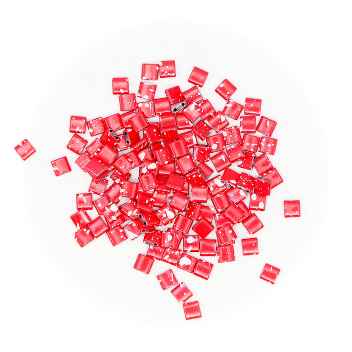 Salted Cherry - Half Tile Beads - Mack & Rex