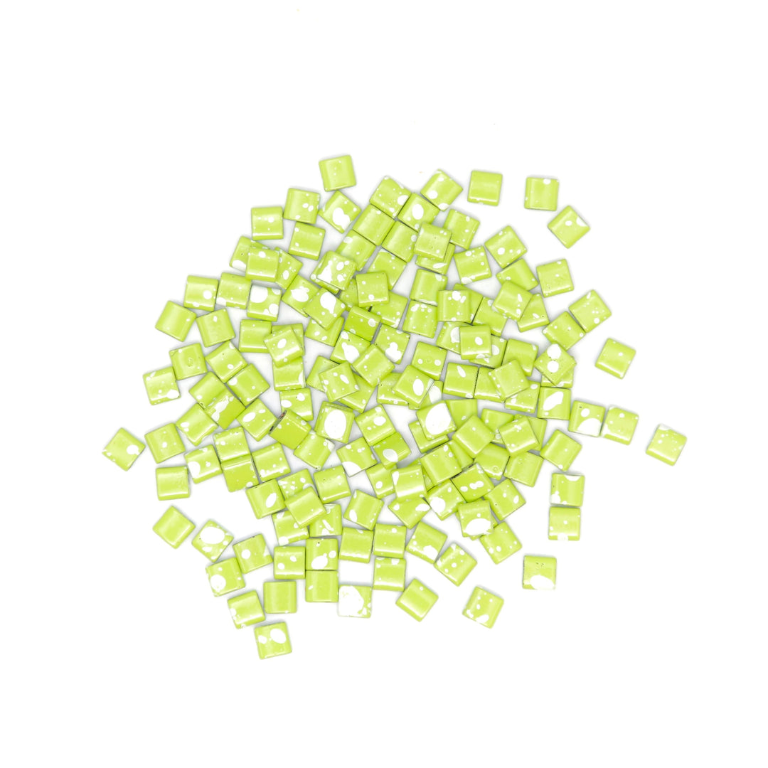 Salted Lime - Half Tile Beads - Mack & Rex