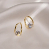 Load image into Gallery viewer, REINA - Gold OR Silver Zircon Earrings