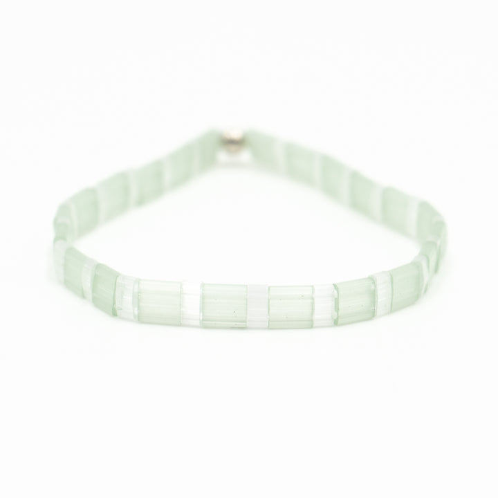 SEA GLASS - Tila Bead Bracelet | Single