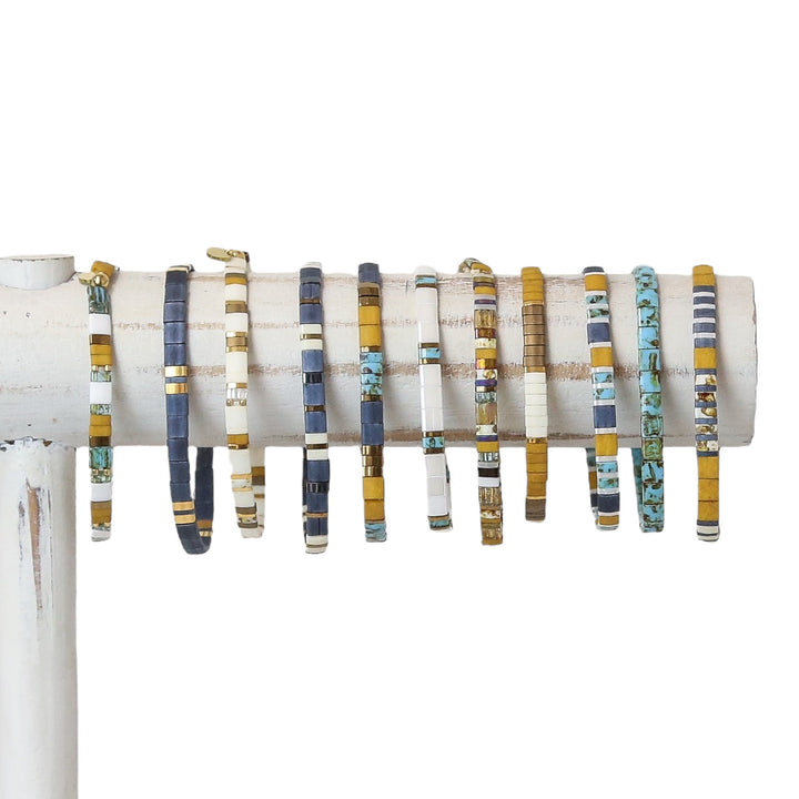 SIERRA GOLD - Tila Bead Bracelets