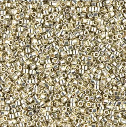 Silver Duracoat 11/0 Delica Seed Beads || DB-1831 | D11B1831 |