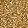 Silverlined Gold 15/0 seed beads || RR15-0003 - Mack & Rex