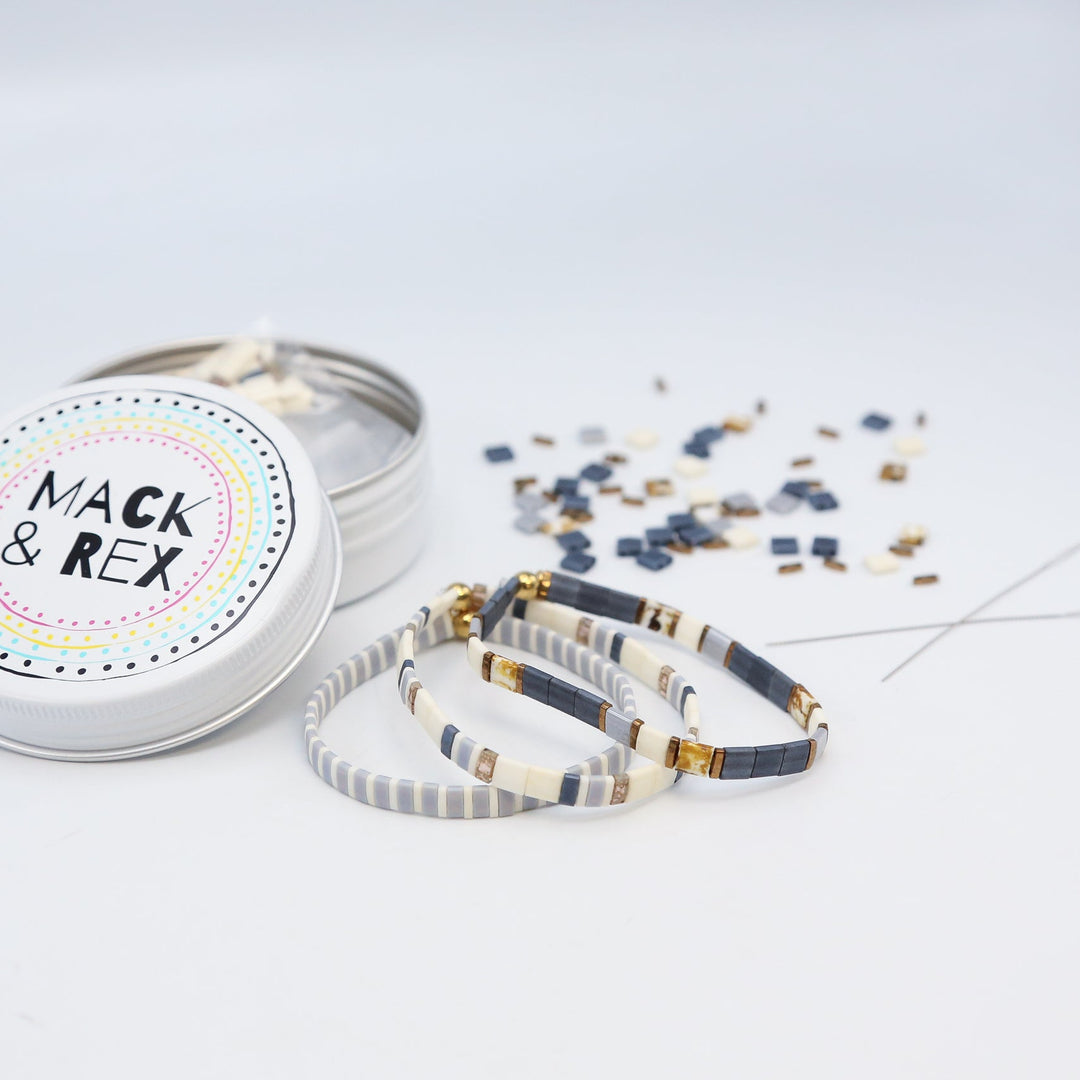 SMOKE SHOW - Tila Bracelet Making Kit - 3 Bracelets