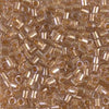 Sparkling Honey Beige Lined Crystal 8/0 Delica || DBL-0901 || Miyuki Delica Seed Beads || Mack and Rex || Wholesale glass beads in bulk - Mack & Rex