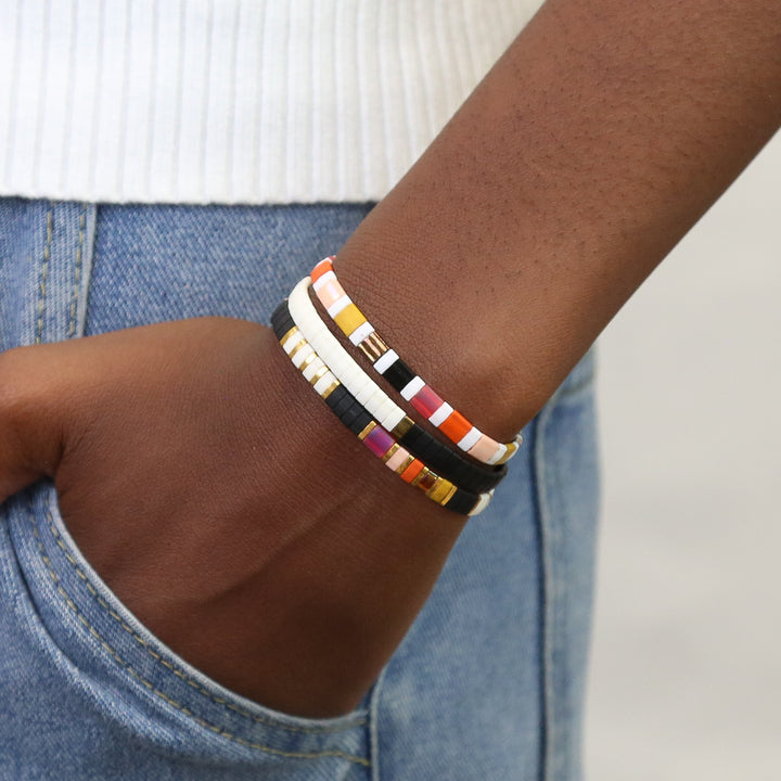 SANGRIA SKY - Tila Bracelet Stack of 3