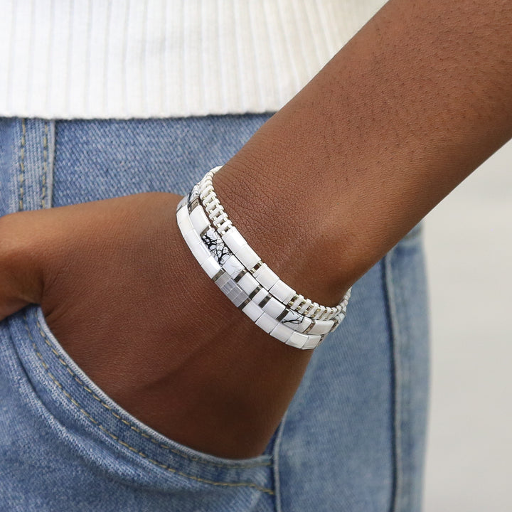ICE ICE BABY - Tila Bracelet Stack of 3