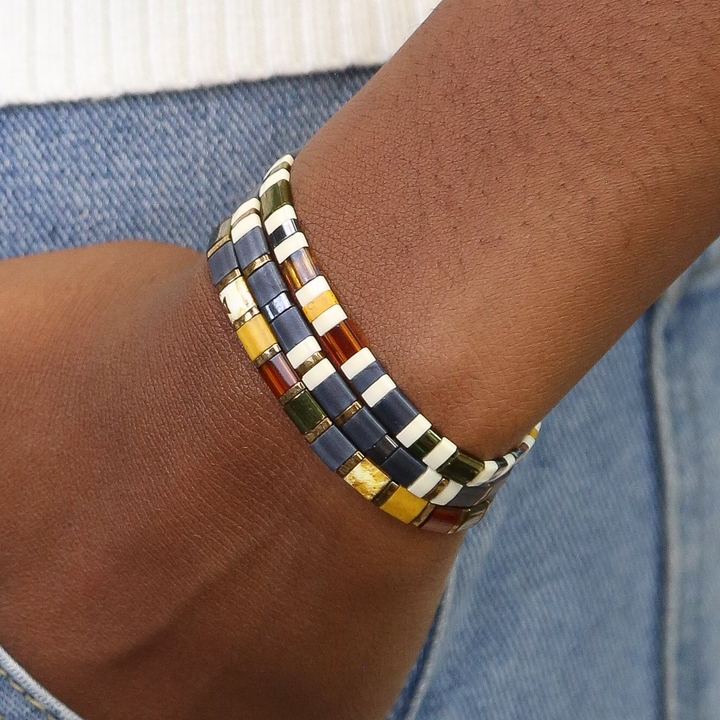 SWEATER WEATHER - Tila Bead Bracelets Stack