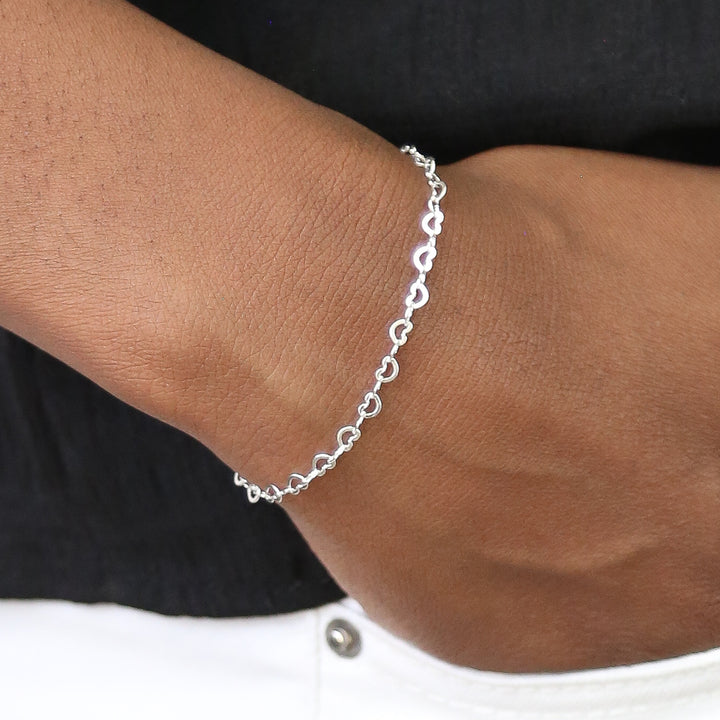 STELLA - Sterling Silver Accent Bracelet