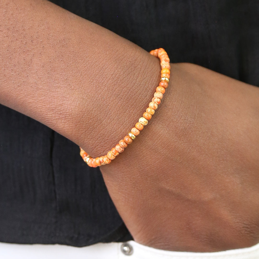 Gemstone Oval Collection - Stone Oval Accent Bracelets