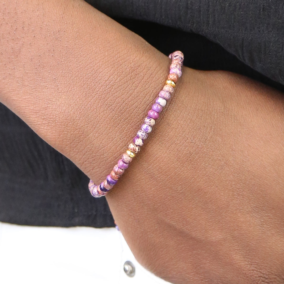 Gemstone Oval Collection - Stone Oval Accent Bracelets