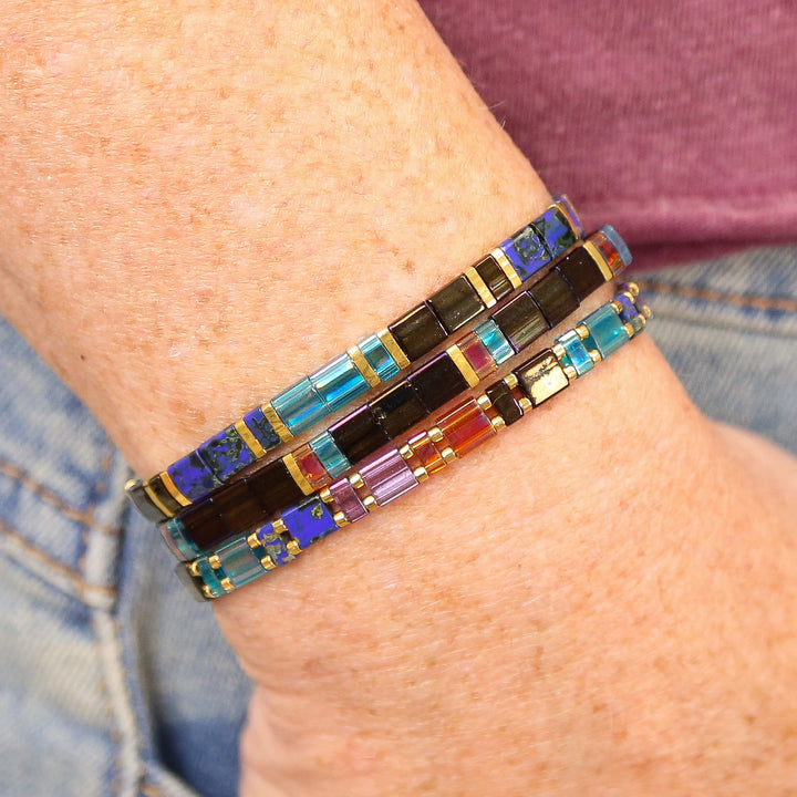 STORM RUNNER - Tila Bracelet Stack of 3