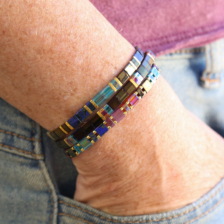 STORM RUNNER - Tila Bracelet Stack of 3