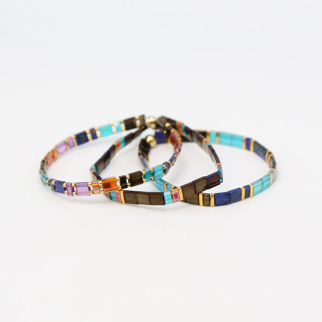 STORM RUNNER - Tila Bracelet Stack of 3