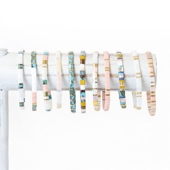 SUNKISSED SANDS - Tila Bead Bracelets